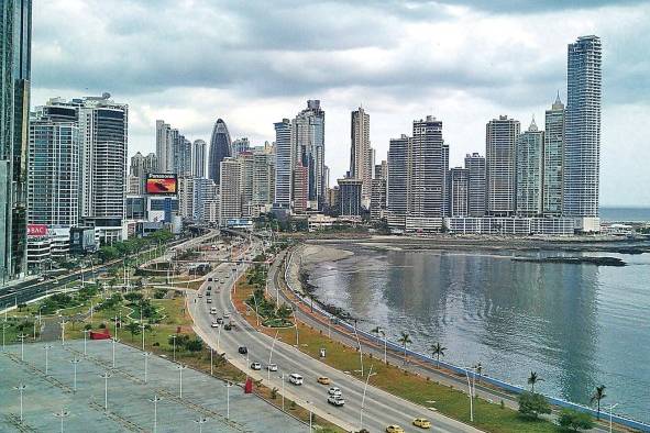 La ciudad de Panamá. La ciudad de Panamá.