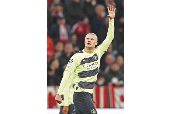 El delantero del Manchester City, Erling Haaland. El delantero del Manchester City, Erling Haaland.