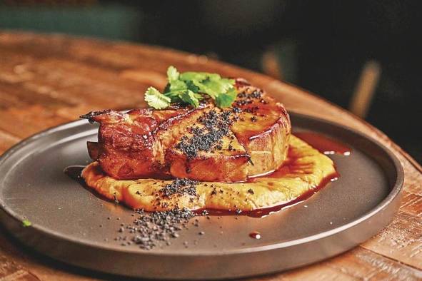 Chuletón de cerdo Chuletón de cerdo