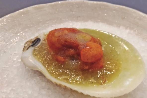 Ceviche de almeja roja Ceviche de almeja roja