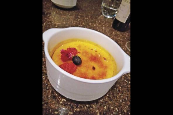 'Creme brulée' de zapallo rostizado 'Creme brulée' de zapallo rostizado