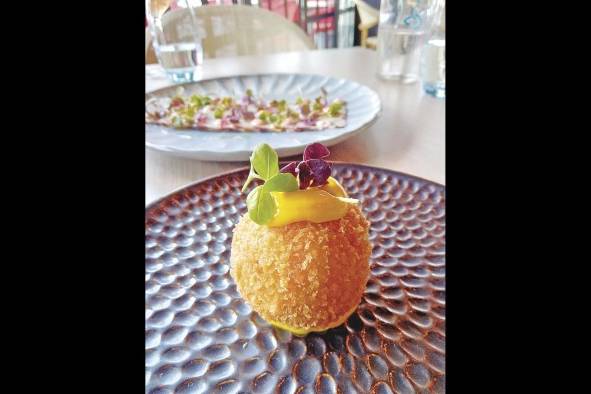 Croqueta de camarón Croqueta de camarón