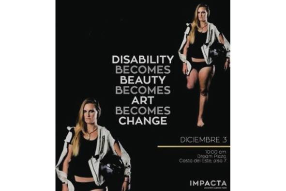 En el proyecto participan diez modelos con discapacidad. En el proyecto participan diez modelos con discapacidad.