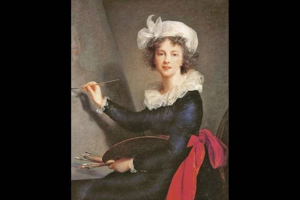 Autorretrato de la pintora Marie-Louise-Élisabeth Vigée-Lebrun Autorretrato de la pintora Marie-Louise-Élisabeth Vigée-Lebrun