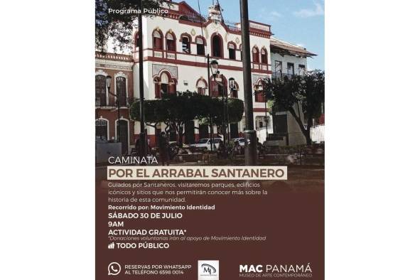 Una caminata por el arrabal santanero Una caminata por el arrabal santanero