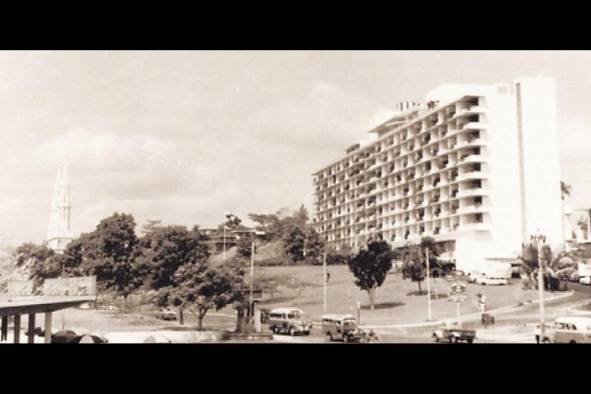 Imagen histórica del hotel El Panamá. Imagen histórica del hotel El Panamá.