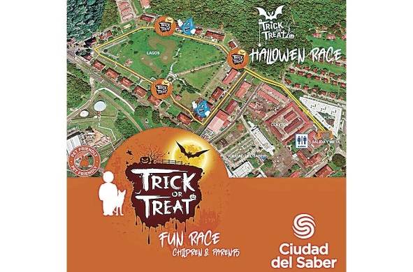 'Trick or treat, Halloween race'