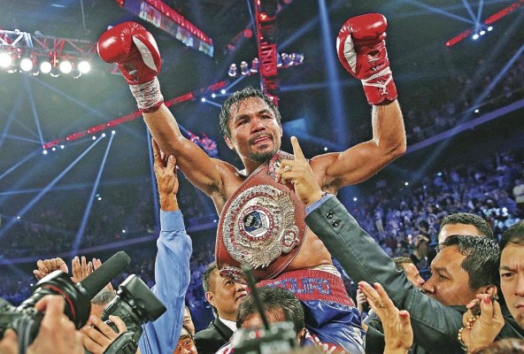 El exmonarca filipino Manny Pacquiao desea participar en París 2024. El exmonarca filipino Manny Pacquiao desea participar en París 2024.