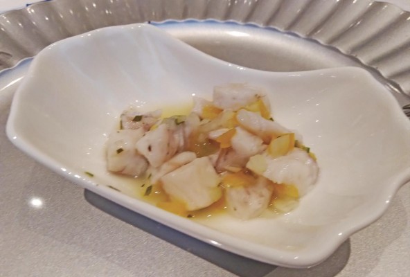 Ceviche de berrugate Ceviche de berrugate