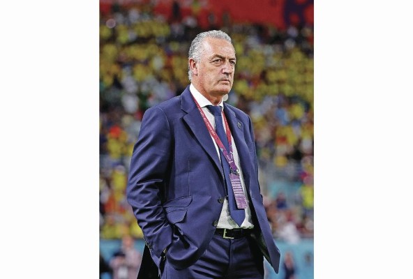 El técnico argentino Gustavo Alfaro El técnico argentino Gustavo Alfaro