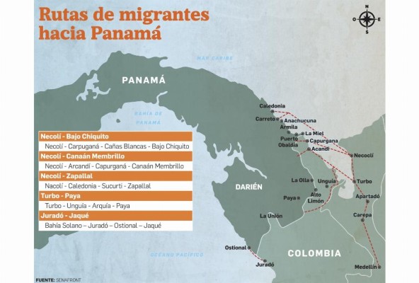 Entre el paraíso y el infierno, la ruta por el tapón de Darién Entre el paraíso y el infierno, la ruta por el tapón de Darién
