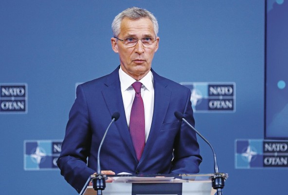 El secretario general de la OTAN, Jens Stoltenberg El secretario general de la OTAN, Jens Stoltenberg