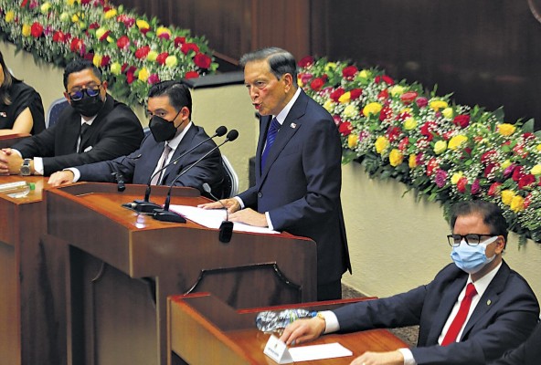 En su discurso, el presidente Cortizo dijo que su gobierno es, ha sido y será un gobierno de puertas abiertas, en el que se respeta a los que están de acuerdo y a los que no están de acuerdo con diversos temas de interés nacional. En su discurso, el presidente Cortizo dijo que su gobierno es, ha sido y será un gobierno de puertas abiertas, en el que se respeta a los que están de acuerdo y a los que no están de acuerdo con diversos temas de interés nacional.