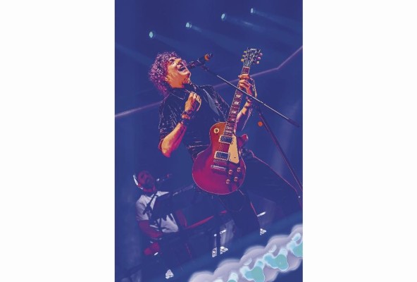 El cantante y guitarrista del Cuarteto de Nos, Roberto Musso El cantante y guitarrista del Cuarteto de Nos, Roberto Musso