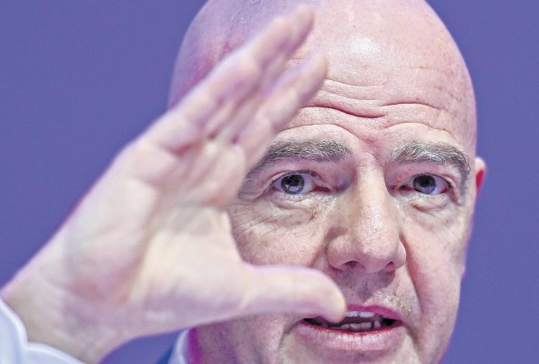El presidente de la FIFA, Gianni Infantino El presidente de la FIFA, Gianni Infantino