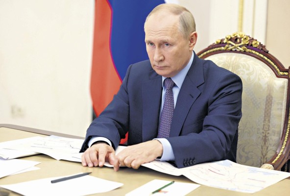 Vladimir Putin, presidente de Rusia. Vladimir Putin, presidente de Rusia.