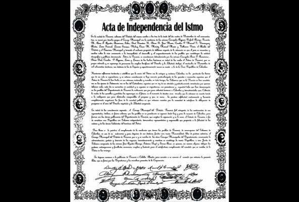 Acta de Separación de Panamá de Colombia publicada en 'El Heraldo del Istmo', el 20 de julio de 1904. Acta de Separación de Panamá de Colombia publicada en 'El Heraldo del Istmo', el 20 de julio de 1904.
