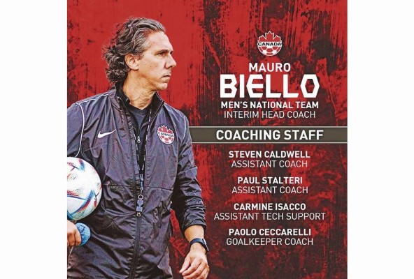 Mauro Biello, Canadá Mauro Biello, Canadá