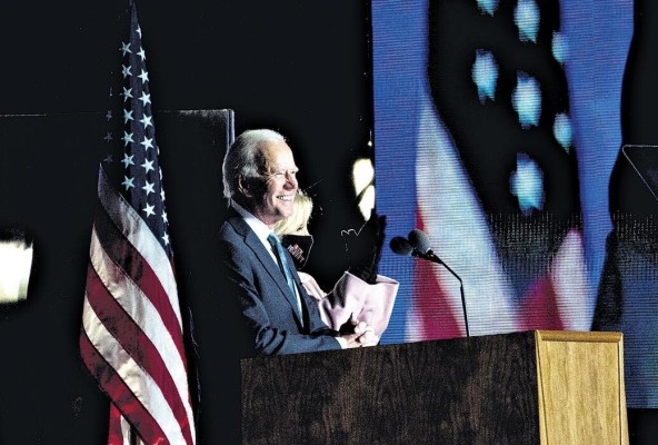 El candidato de los demócratas, Joe Biden. El candidato de los demócratas, Joe Biden.
