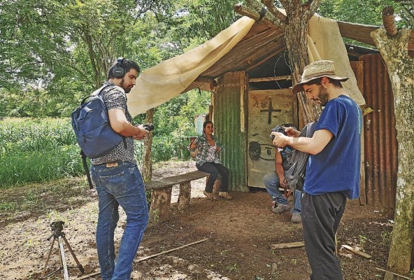 Filmación en el campo Filmación en el campo