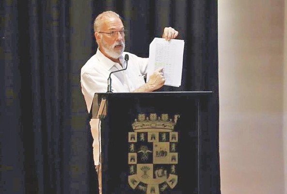 El alcalde capitalino, José Luis Fábrega El alcalde capitalino, José Luis Fábrega