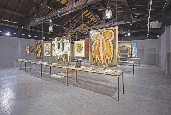 Parte de la exposición '60+1 el pequeño museo de Ancón' por el aniversario del Museo de Arte Contemporáneo (MAC). Parte de la exposición '60+1 el pequeño museo de Ancón' por el aniversario del Museo de Arte Contemporáneo (MAC).