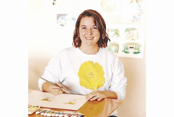 Sus mañanas y tardes son vividas frente a un computador como diseñadora de experiencias mientras en las noches se dedica a la pintura y creación de sus libros. Sus mañanas y tardes son vividas frente a un computador como diseñadora de experiencias mientras en las noches se dedica a la pintura y creación de sus libros.