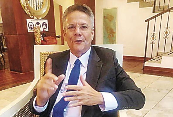 Carlos Vargas, durante la entrevista con este diario. Carlos Vargas, durante la entrevista con este diario.