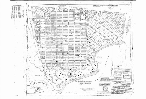 Plano de la finca y parcelación sobre la cual se constituyó el poblado de Nueva Gorgona en el Pacífico de Panamá. Esta finca fue adquirida por el gobierno de Belisario Porras en julio de 1913. En el sitio se funda, el 30 de diciembre del mismo año Nueva Gorgona con moradores de las diversas comunidades que habían existido en la parte central de la Zona del Canal. Plano de la finca y parcelación sobre la cual se constituyó el poblado de Nueva Gorgona en el Pacífico de Panamá. Esta finca fue adquirida por el gobierno de Belisario Porras en julio de 1913. En el sitio se funda, el 30 de diciembre del mismo año Nueva Gorgona con moradores de las diversas comunidades que habían existido en la parte central de la Zona del Canal.
