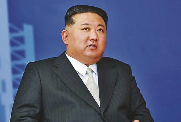 Fotografía de archivo del líder norcoreano Kim Jong-un Fotografía de archivo del líder norcoreano Kim Jong-un