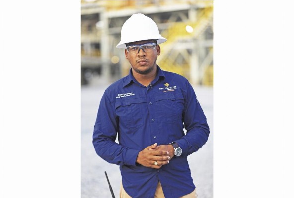 Eddy Barraza trabaja en Minera Panamá desde 2018. El año pasado fue a Zambia a capacitarse. Eddy Barraza trabaja en Minera Panamá desde 2018. El año pasado fue a Zambia a capacitarse.