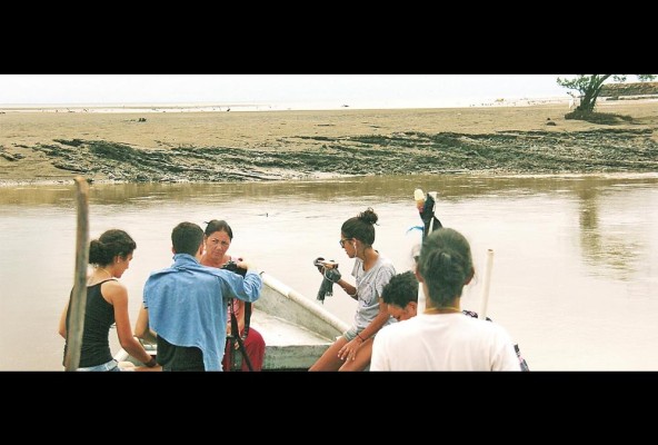 Rodaje en la playa Rodaje en la playa