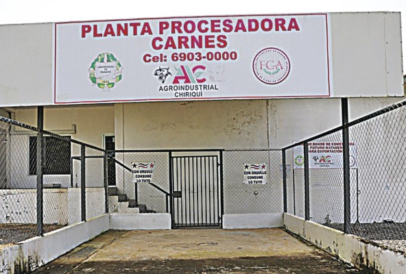 La planta de procesamiento de carne está paralizada. La planta de procesamiento de carne está paralizada.