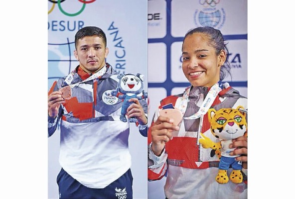 Alvis Almendra y Kristine Jiménez, entre los últimos medallistas istmeños en Juegos Panamericanos. Alvis Almendra y Kristine Jiménez, entre los últimos medallistas istmeños en Juegos Panamericanos.