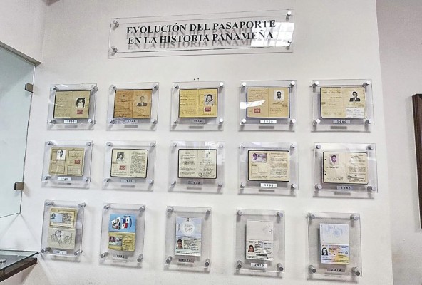 Memorabilia de Pasaportes de Panamá en la APAP Memorabilia de Pasaportes de Panamá en la APAP