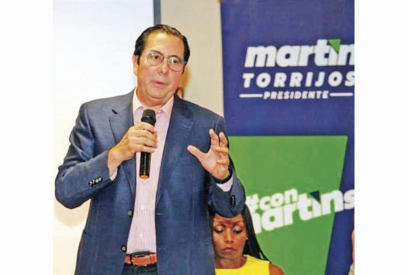 Martín Torrijos Espino, candidato presidencial del PP Martín Torrijos Espino, candidato presidencial del PP