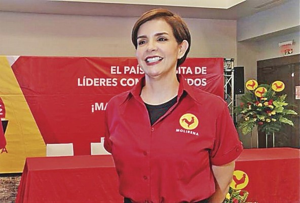 Judy Meana, vicepresidente el Molirena Judy Meana, vicepresidente el Molirena