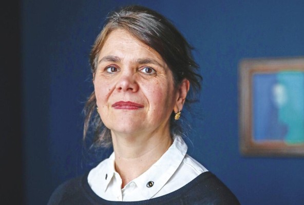 Cécile Debray, presidenta del Museo Nacional Picasso de París. Cécile Debray, presidenta del Museo Nacional Picasso de París.