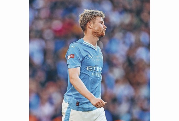 Kevin De Bruyne, futbolista del Manchester City Kevin De Bruyne, futbolista del Manchester City