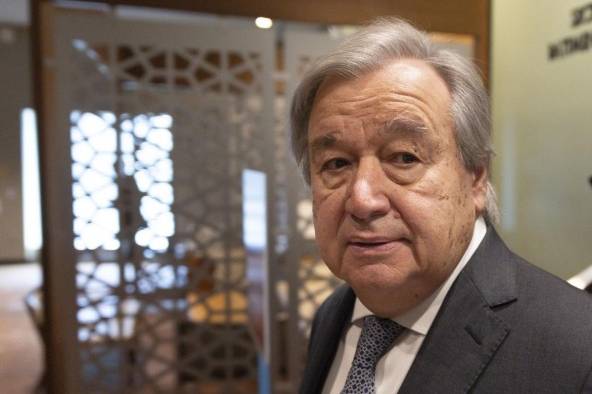 António Guterres, secretario general de las Naciones Unidas, en una fotografía de archivo. António Guterres, secretario general de las Naciones Unidas, en una fotografía de archivo.