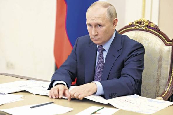 Vladimir Putin, presidente de Rusia. Vladimir Putin, presidente de Rusia.