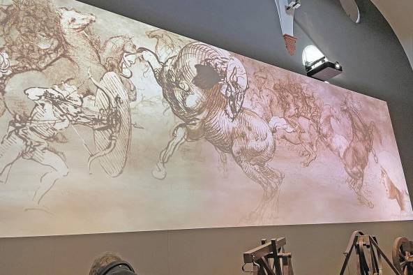 Bocetos de Leonardo en el Museo de Ciencia y Tecnología Bocetos de Leonardo en el Museo de Ciencia y Tecnología