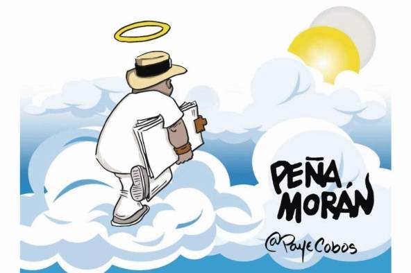 Homenaje a Peña Morán por Paye Cobos. Homenaje a Peña Morán por Paye Cobos.