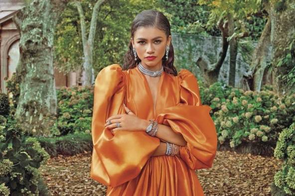 La actriz y cantante estadounidense Zendaya, posa para la campaña. La actriz y cantante estadounidense Zendaya, posa para la campaña.