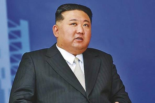 Fotografía de archivo del líder norcoreano Kim Jong-un Fotografía de archivo del líder norcoreano Kim Jong-un