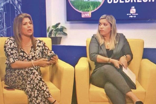 La fiscal Anticorrupción, Anilú Batista conversó con la directora de Comunicación del Ministerio Público, Magda Maxwell, a través de la cuenta de Instagram de la entidad La fiscal Anticorrupción, Anilú Batista conversó con la directora de Comunicación del Ministerio Público, Magda Maxwell, a través de la cuenta de Instagram de la entidad