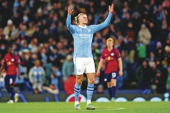 Erling Haaland, del Manchester City Erling Haaland, del Manchester City