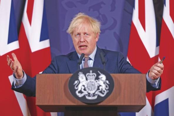 Boris Johnson inflige al Reino Unido el acuerdo que buscaba Boris Johnson inflige al Reino Unido el acuerdo que buscaba