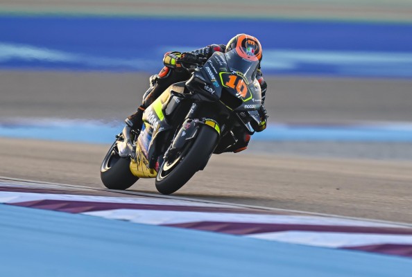 El piloto italiano de MotoGP Luca Marini, de la escudería Mooney VR46 Racing Team El piloto italiano de MotoGP Luca Marini, de la escudería Mooney VR46 Racing Team