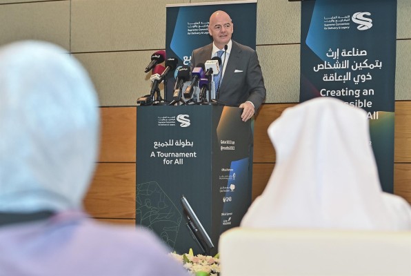 El presidente de la FIFA, Gianni Infantino El presidente de la FIFA, Gianni Infantino